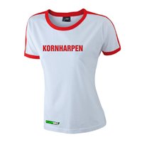 FC Vorwärts Kornharpen Fanshirt Damen weiss/rot